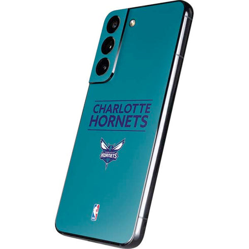 NBA Charlotte Hornets Standard - Blue Galaxy S22 Skin