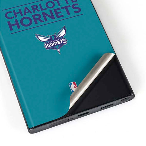 NBA Charlotte Hornets Standard - Blue Galaxy S22 Ultra Skin