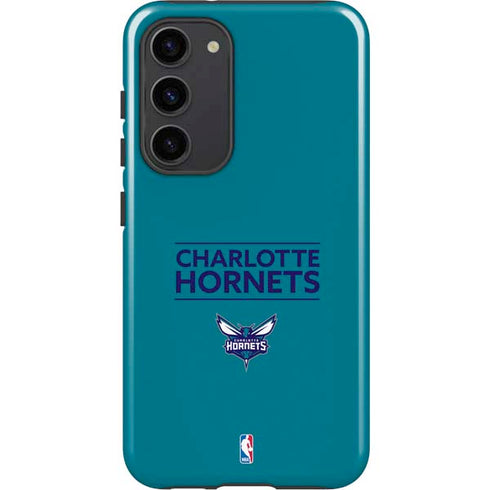 NBA Charlotte Hornets Standard - Blue Galaxy S23 Plus Pro Case