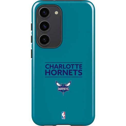 NBA Charlotte Hornets Standard - Blue Galaxy S23 Pro Case