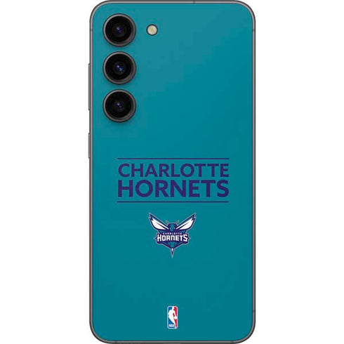 NBA Charlotte Hornets Standard - Blue Galaxy S23 Skin