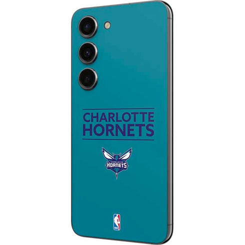 NBA Charlotte Hornets Standard - Blue Galaxy S23 Skin