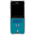 NBA Charlotte Hornets Standard - Blue Galaxy Z Flip5 5G Clear Case