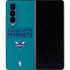 NBA Charlotte Hornets Standard - Blue Galaxy Z Fold4 5G Skin