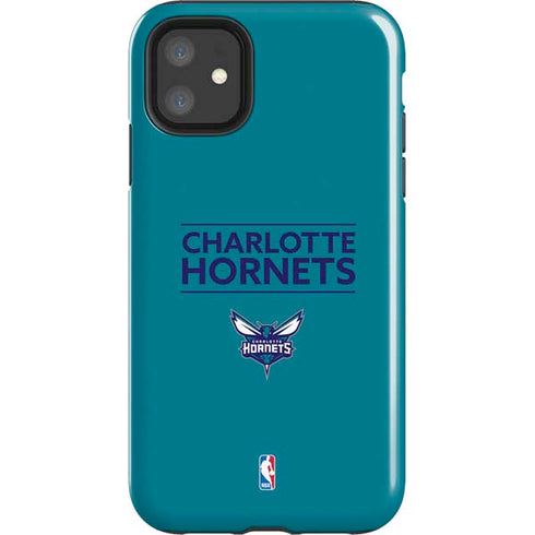 NBA Charlotte Hornets Standard - Blue iPhone 11 Impact Case