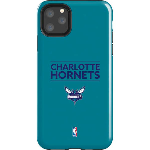 NBA Charlotte Hornets Standard - Blue iPhone 11 Pro Max Impact Case