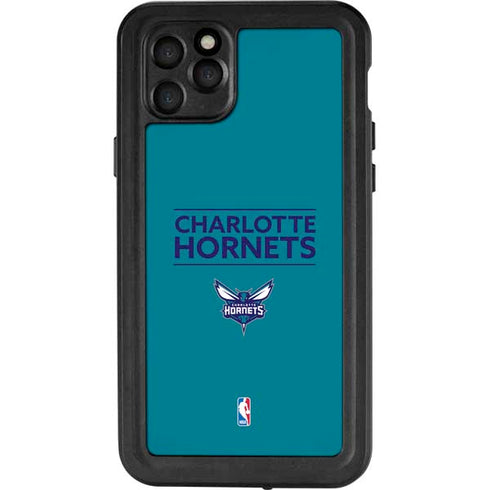 NBA Charlotte Hornets Standard - Blue iPhone 11 Pro Max Waterproof Case