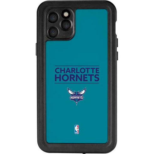 NBA Charlotte Hornets Standard - Blue iPhone 11 Pro Waterproof Case