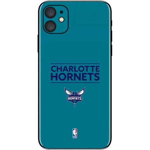 NBA Charlotte Hornets Standard - Blue iPhone 11 Skin