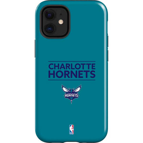 NBA Charlotte Hornets Standard - Blue iPhone 12 Mini Impact Case