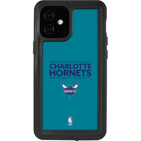 NBA Charlotte Hornets Standard - Blue iPhone 12 Mini Waterproof Case