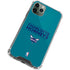 NBA Charlotte Hornets Standard - Blue iPhone 12 Pro Clear Case