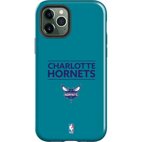 NBA Charlotte Hornets Standard - Blue iPhone 12 Pro Impact Case