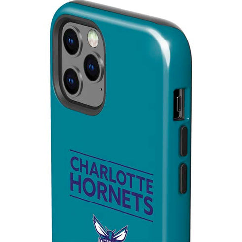 NBA Charlotte Hornets Standard - Blue iPhone 12 Pro Max Impact Case