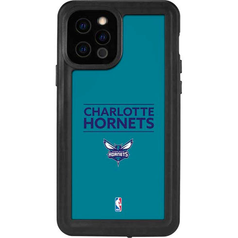 NBA Charlotte Hornets Standard - Blue iPhone 12 Pro Waterproof Case