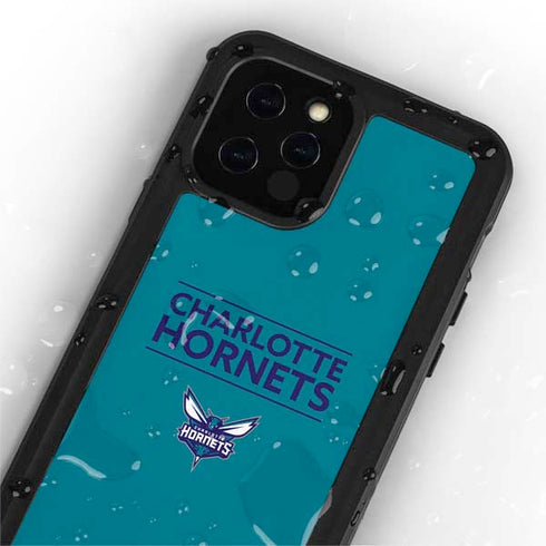 NBA Charlotte Hornets Standard - Blue iPhone 12 Pro Waterproof Case
