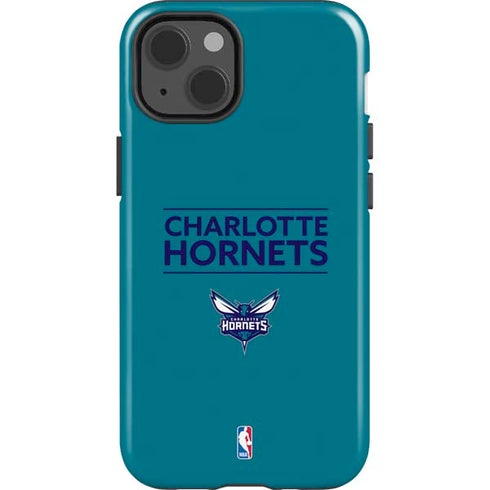 NBA Charlotte Hornets Standard - Blue iPhone 13 Impact Case