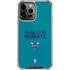 NBA Charlotte Hornets Standard - Blue iPhone 13 Pro Max Clear Case