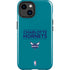 NBA Charlotte Hornets Standard - Blue iPhone 15 Plus Impact Case