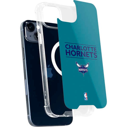 NBA Charlotte Hornets Standard - Blue iPhone 15 Plus MagSafe Case