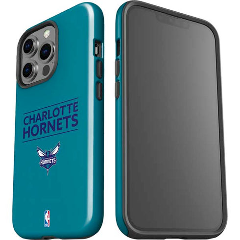 NBA Charlotte Hornets Standard - Blue iPhone 15 Pro Impact Case