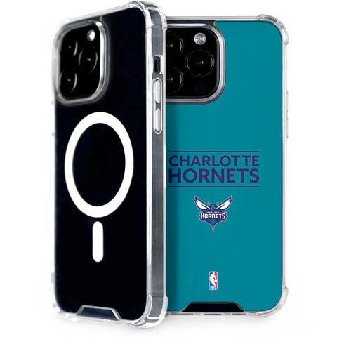 NBA Charlotte Hornets Standard - Blue iPhone 15 Pro Max MagSafe Case
