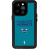 NBA Charlotte Hornets Standard - Blue iPhone 14 Pro Waterproof Case