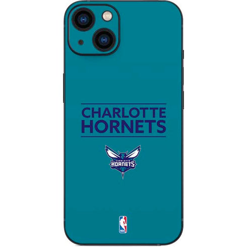 NBA Charlotte Hornets Standard - Blue iPhone 15 Skin