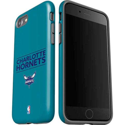 NBA Charlotte Hornets Standard - Blue iPhone SE (2nd & 3rd Gen) Pro Case