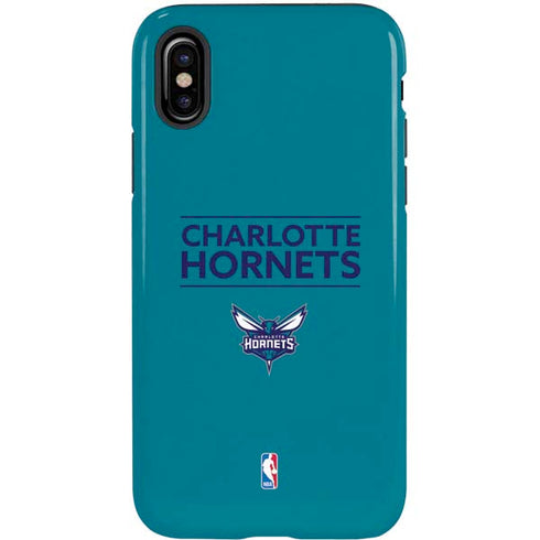 NBA Charlotte Hornets Standard - Blue iPhone XS Pro Case
