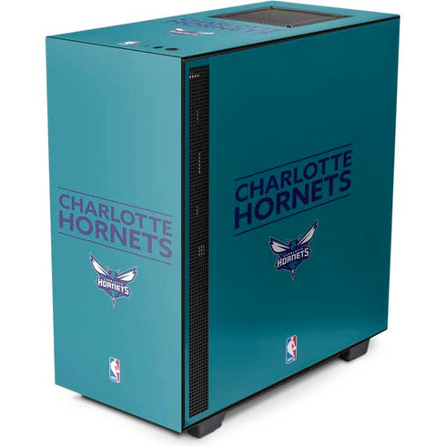 NBA Charlotte Hornets Standard - Blue NZXT H510 Compact ATX Mid-Tower Case Skin