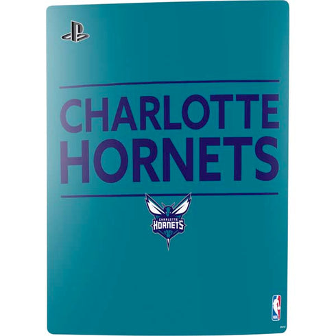 NBA Charlotte Hornets Standard - Blue PS5 Digital Edition Console Skin