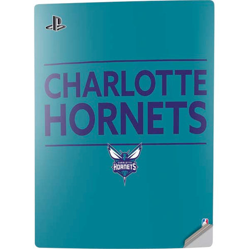 NBA Charlotte Hornets Standard - Blue PS5 Digital Edition Console Skin
