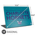 NBA Charlotte Hornets Standard - Blue Universal Laptop 18in (14.6 x 10.6in) Skin