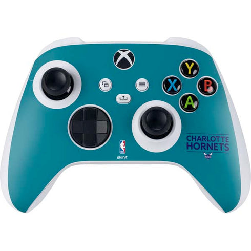NBA Charlotte Hornets Standard - Blue Xbox Series S Controller Skin