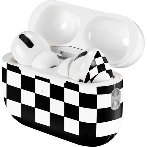 Checkerboard Split AirPods Pro 2nd Gen Skin