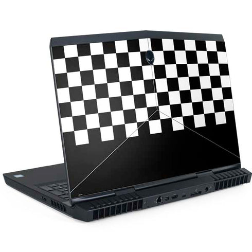 Checkerboard Split Dell Alienware Skin