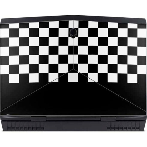 Checkerboard Split Dell Alienware Skin