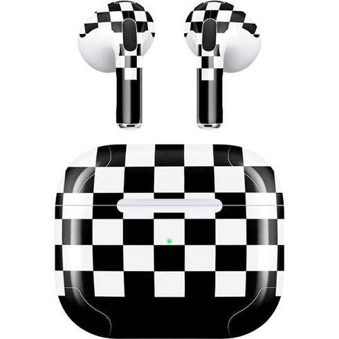 Checkerboard Split Apple AirPods (3rd Gen 2021) Skin