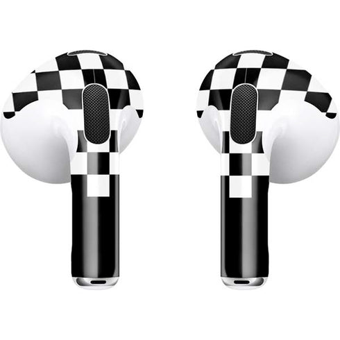 Checkerboard Split Apple AirPods (3rd Gen 2021) Skin