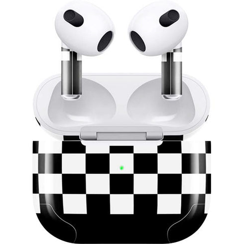 Checkerboard Split Apple AirPods (3rd Gen 2021) Skin