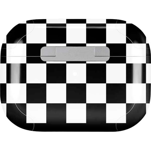 Checkerboard Split Apple AirPods Pro Skin