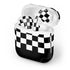 Checkerboard Split Apple AirPods Skin