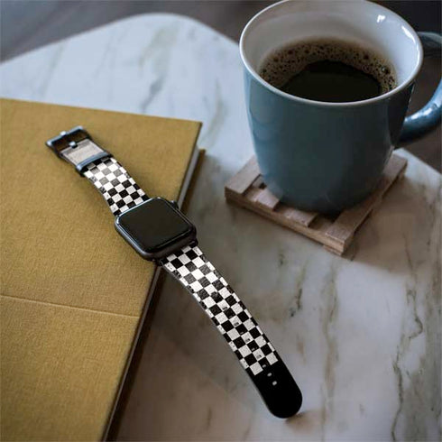 Checkerboard Split Apple Watch Band 42-44mm