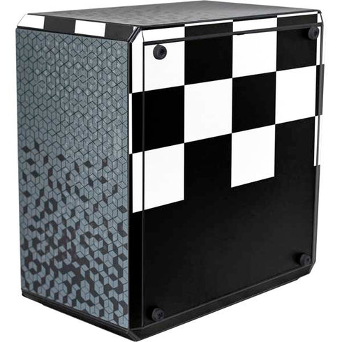 Checkerboard Split Cooler Master MasterBox Q300L Mini Tower Skin