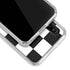 Checkerboard Split Galaxy A20 Clear Case