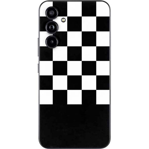 Checkerboard Split Galaxy A54 5G Skin