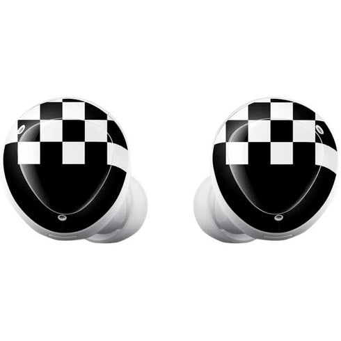 Checkerboard Split Galaxy Buds Plus Skin
