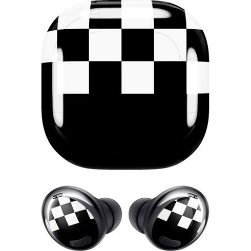 Checkerboard Split Galaxy Buds Pro Skin