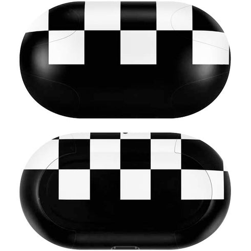 Checkerboard Split Galaxy Buds Skin